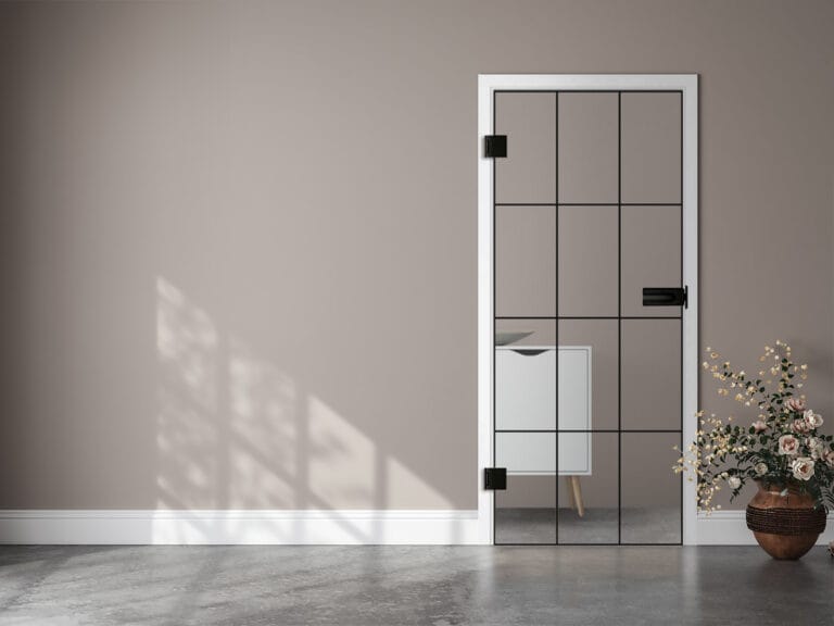 Glas Loft Design Tür