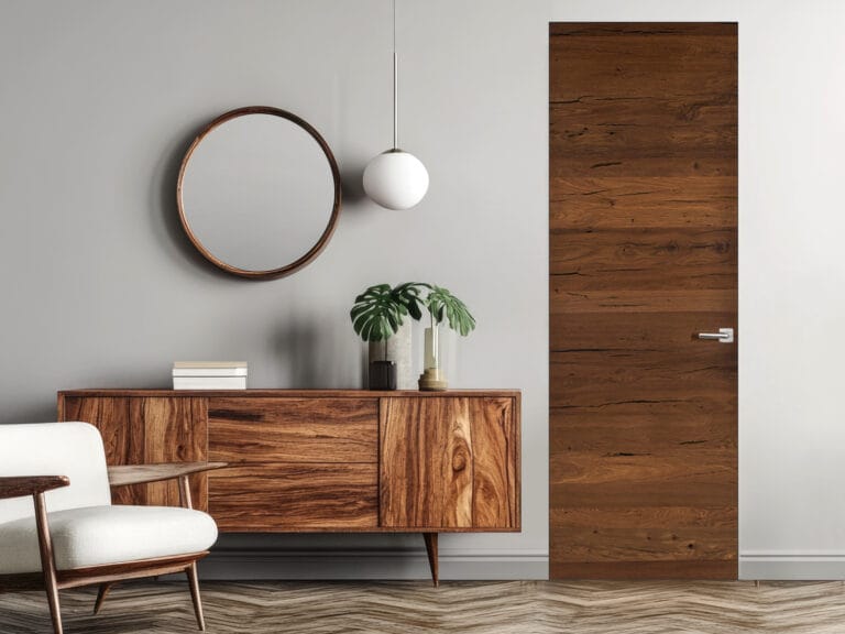 Zargenlose Innentür/Tapetentür