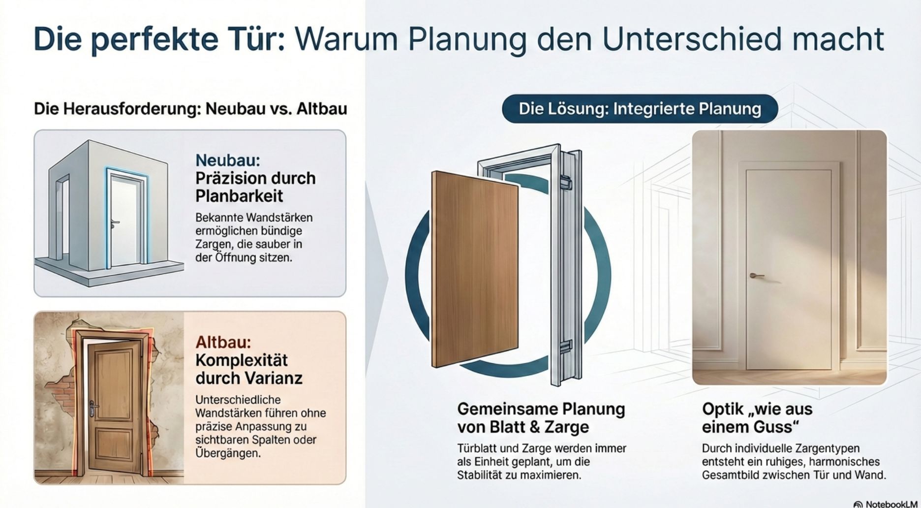 Grafik Planung für die perfekte Tür