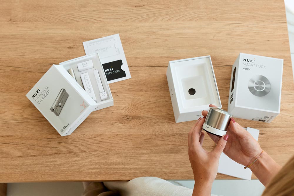 Nuki Smart Lock mit Universal Zylinder /(c) Nuki