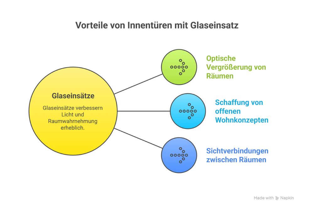 Vorteile von Innentüren mit Glas
